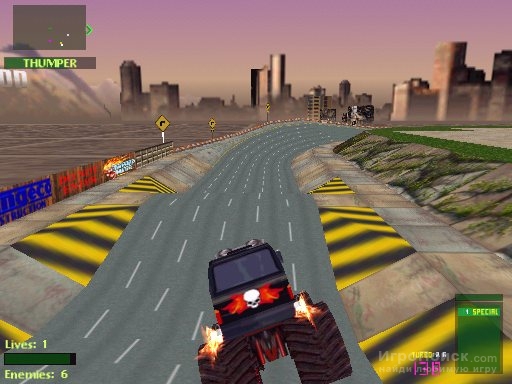 Скриншот к игре Twisted Metal 2