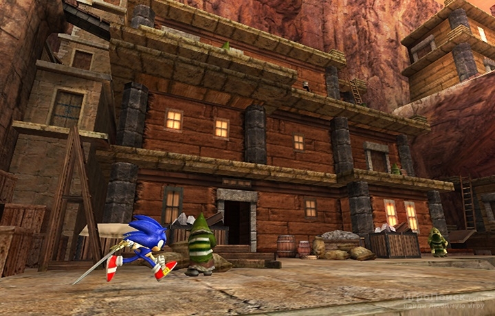 Скриншот к игре Sonic and the Black Knight
