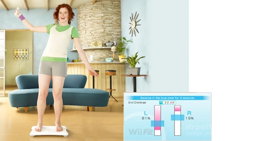 Скриншот к игре Wii Fit