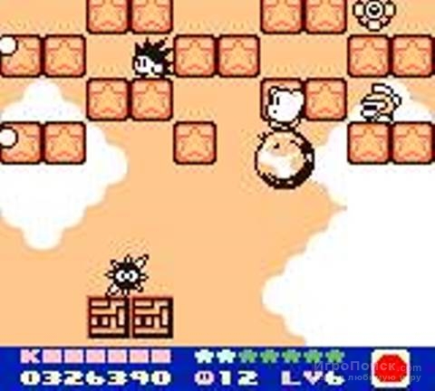 Скриншот к игре Kirby's Dream Land 2