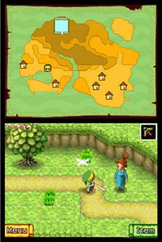 Скриншот к игре The Legend of Zelda: Phantom Hourglass