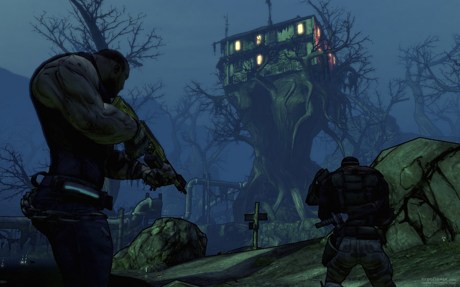Скриншот к игре Borderlands: The Zombie Island of Dr. Ned