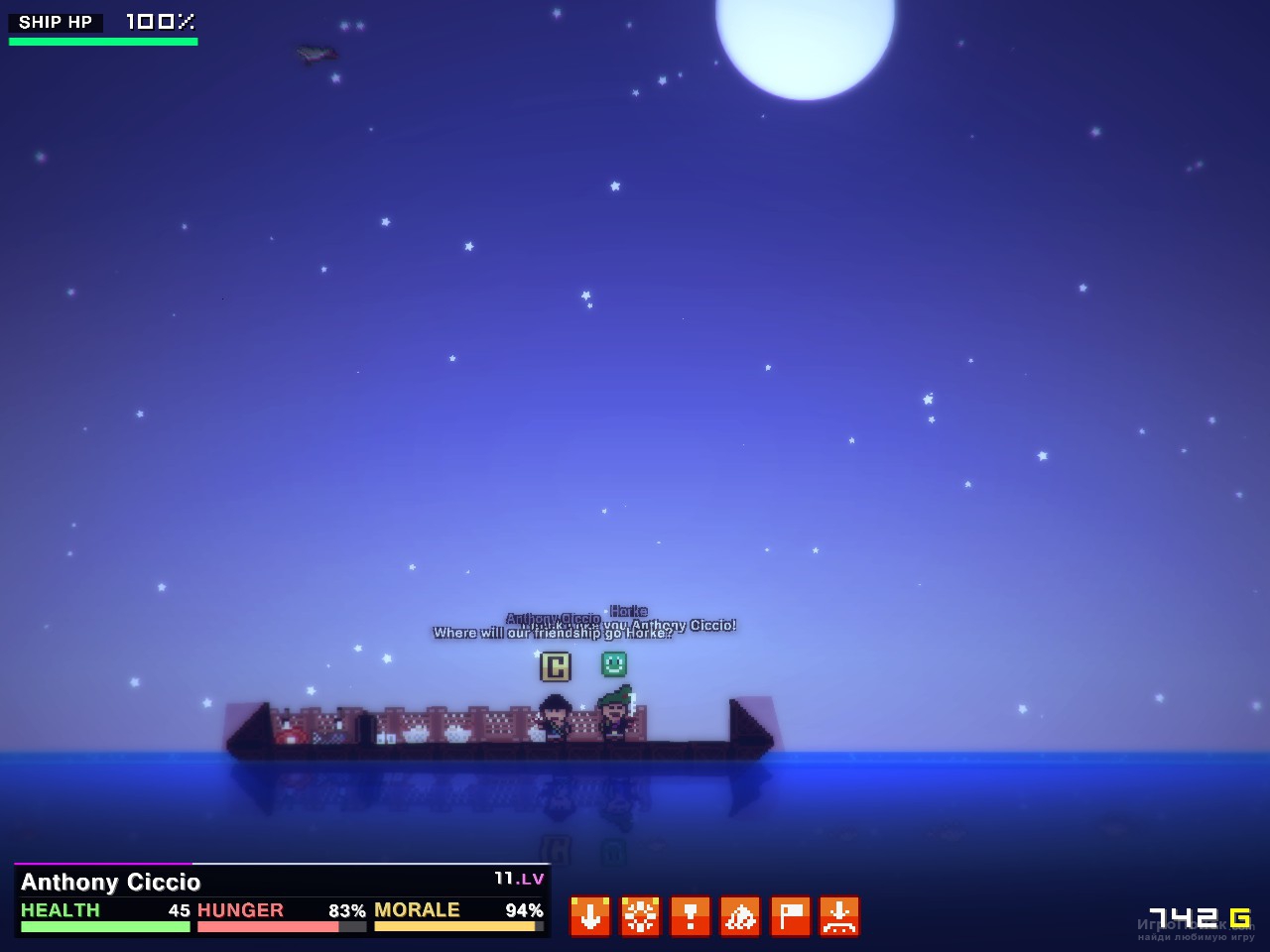 Скриншот к игре Pixel Piracy
