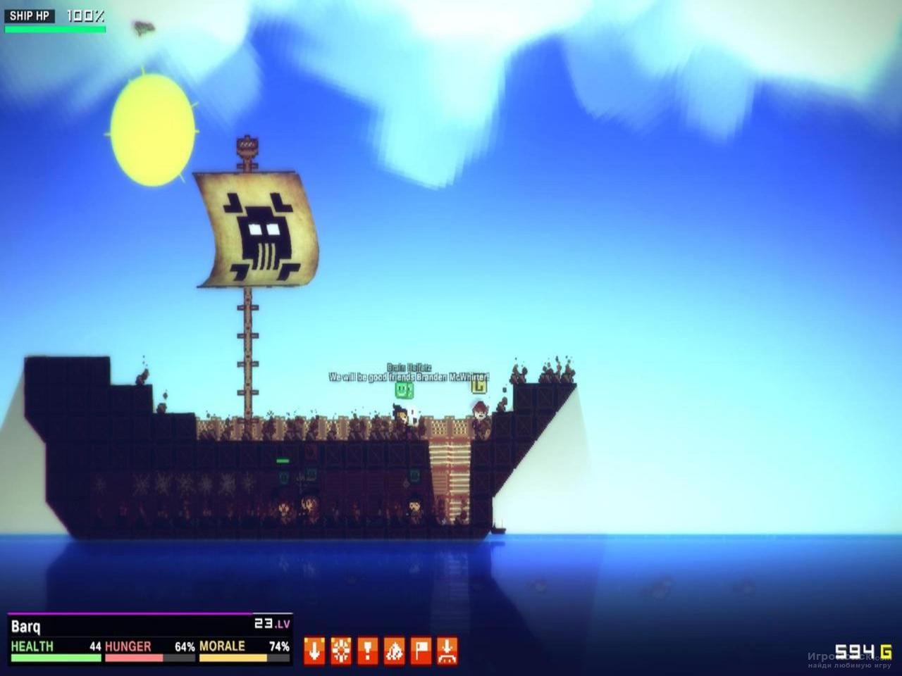 Скриншот к игре Pixel Piracy