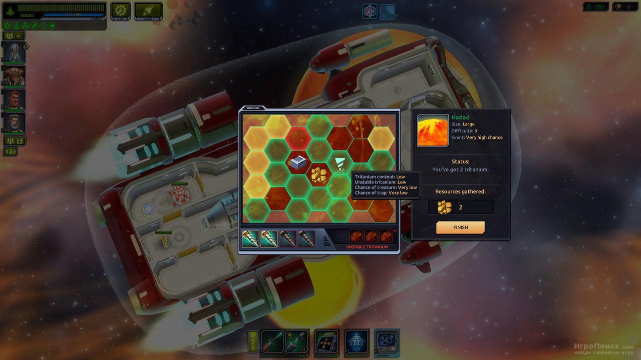Скриншот к игре Space Rogue