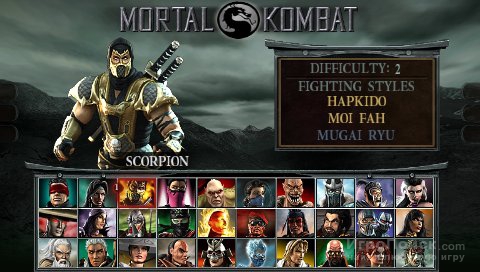 Скриншот к игре Mortal Kombat: Unchained