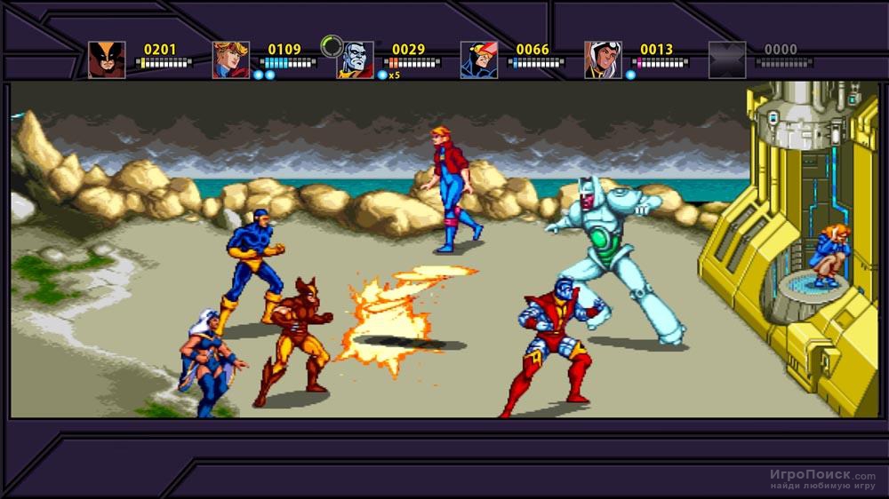 Скриншот к игре X-Men: The Arcade Game