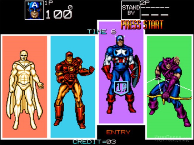 Скриншот к игре Captain America and the Avengers
