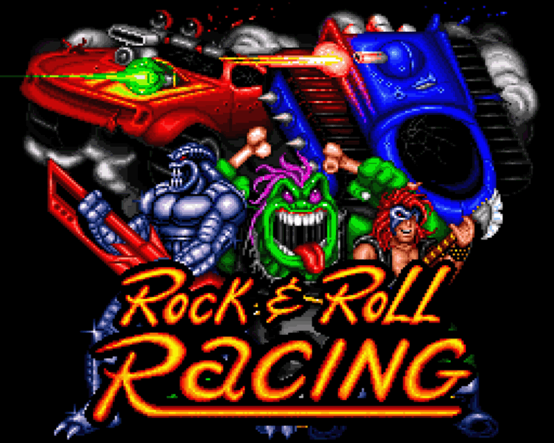 Скриншот к игре Rock n' Roll Racing