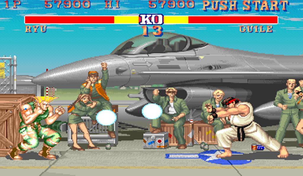 Скриншот к игре Street Fighter II: The World Warrior