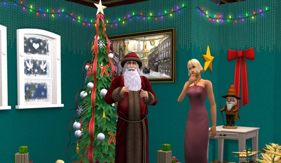 Скриншот к игре The Sims 2: Happy Holiday Stuff