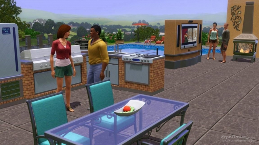 Скриншот к игре The Sims 3: Outdoor Living Stuff