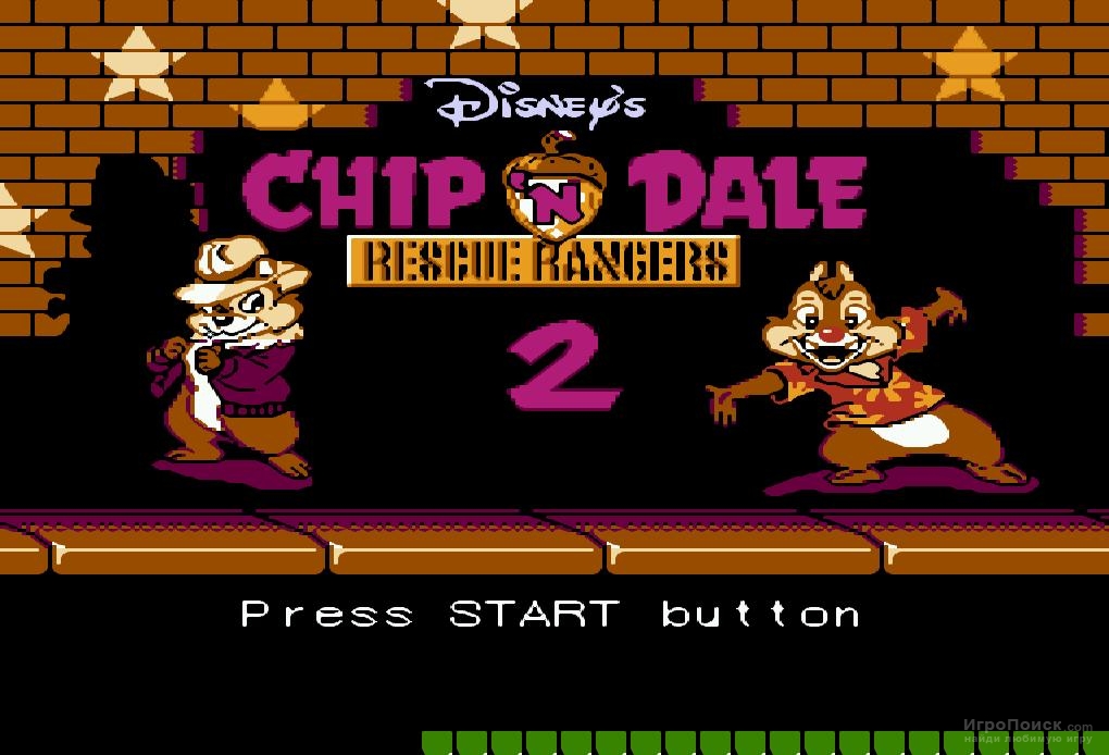 Скриншот к игре Chip 'n Dale Rescue Rangers 2
