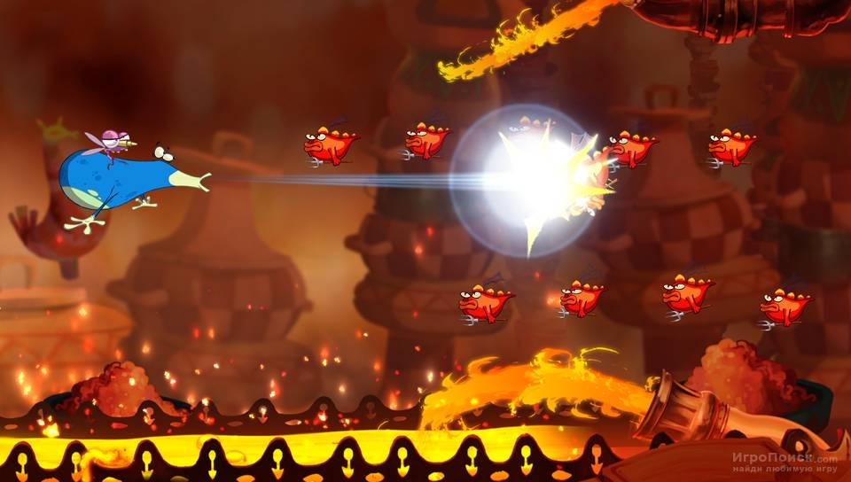 Скриншот к игре Rayman Origins